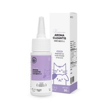멍냥이랑 아로마클린티스 강아지 고양이 지간염 외이염 발바닥 습진 귓병 예방제 보조제 30ml, 단품