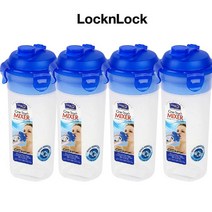 Tsm 락앤락 원터치 믹서 쉐이크 물통, 락앤락 원터치믹서690ml(4개)