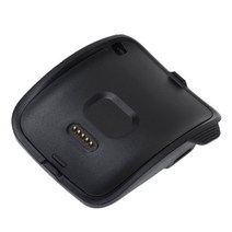 Gears S R750 충전기 업그레이드 된 휴대용 충전기 도크 크래들 삼성 기어 S R750 Smart Watch (Gear S Charger) 용 USB 충전 코드 포함, 하나, 보여진 바와 같이