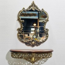 거울선반세트 골드 거울 28780EA, 본상품선택