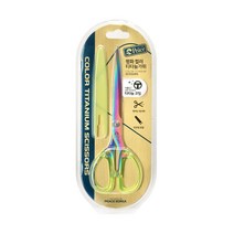 피스코리아 컬러 티타늄 가위, 3개