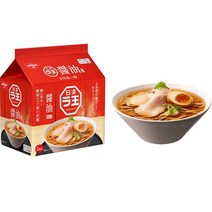 닛신 라오 봉지라면 간장맛, 3개