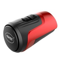 TWOOC EH1 도난방지 자전거 전자벨(125 데시벨) 경적 딸랑이, 레드