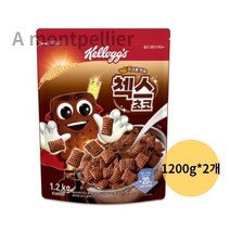 켈로그 오곡으로 만든 첵스 초코 시리얼, 2400g, 60개