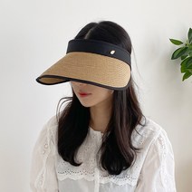 동대문모자 여자 자외선차단 모자 밀짚 자외선차단썬캡