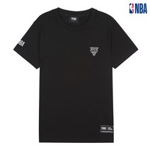 (정품)NBA 유니 레귤러핏 자수로고 티셔츠 (N202TS112P)