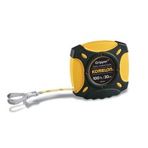컴퍼니24 Komelon 그리퍼 닫힌 케이스 긴 줄자 25 4cm x 1 9cm 인치 미터법 스케일 나일론 코팅 스틸 블레이드(9901IM)