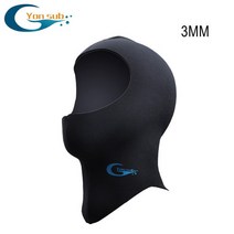 스쿠버모자 다이빙후드 잠수모자 서핑캡 3mm5mm 네오프렌 다이빙 후드 어깨 겨울 수영 유지 따뜻한 스피어 낚시 스노클링 복 후드 new, 3mm 헤드기어, m