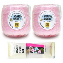 니뜨 허니버블수세미 콘사 뜨개실(400g)x2볼+뜨개기본도구, 13_베이비핑크