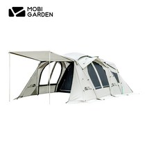 가성비텐트 텐트 감성텐트 캠핑 캠핑텐트 Mobi Garden 캠핑 텐트 Holiday Stars 2 터널형 방수 방풍 4~8인, 01 Holiday Stars 2