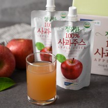 [동안동농협] 정직한 100퍼센트 사과즙 120ml 30팩+30팩 (총 60팩)