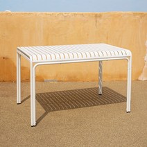 립스 1200X800 알루미늄 테이블 야외 테라스 인테리어, 화이트