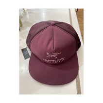 아크테릭스 모자 남성 O S 로고 트러커 플랫 캡 - 주피터 신제품