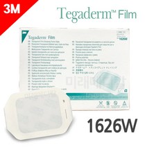 3M 테가덤 1626W 10cm x 12cm 5장 드레싱 방수밴드, 1개