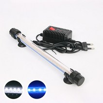 소형 LED 수중등 (대) 화이트/블루 27cm(2W) 어항등, 상세설명 참조