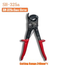 휴대용 다용도 펜치 플라이어 Hs-325a 래칫 커터 240mm ² 퀵 블레이드 로프 커팅 핸드 툴 유지 보수 구리 알루미늄 수리도구 87, SH-325A, SH-325A