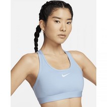 나이키 스우시 미디엄 서포트 여성 패드 스포츠 브라 DX6822 440