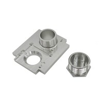 맞춤형 6063 프로토 타입 CNC 가공 알루마이트 알루미늄, 04 Grey