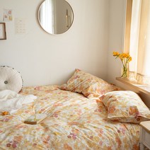 나의 꽃밭 100수 워싱면 침구세트 믹스옐로우 SS/Q/K