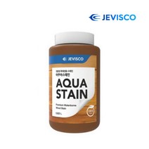 제비스코 아쿠아스테인 1.0L 목제용페인트 친환경 수성페인트, 아쿠아스테인 마호가니색(1.0L)