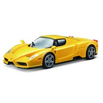 자동차모형 Bbugo 143 스케일 페라리 488 스파이더 합금 럭셔리 차량 다이 캐스트 자동차 모델 컬렉션 선물, [16] 1-43 enzo