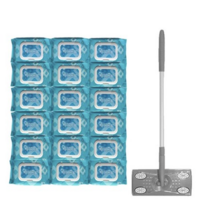 로렌힐스 이지싹싹 물걸레포 18p + 밀대, 2세트