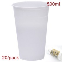 프로모션-파티 웨딩 용품 9oz/250ml 블루 유명 서비스 충격 플라스틱 컵 40 개/팩, 04 As picture