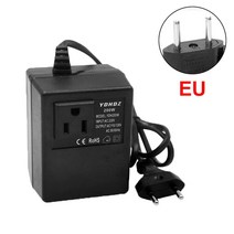 다운트랜스 200W 전압 변환기 220V/240V-110V/120V 스텝 다운 변압기 여행용 전력 인버터 어댑터, [01] EU plug