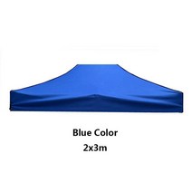 루프 탑 텐트 차량 용 어닝 하드 420d tent roof 옥스포드 천 그늘 천막 커버 정원 전망대 방수 uv 보호 커버 야외 태양 보호소 교체 천, 2x3m 블루