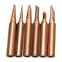 무연납 실 납 순수 빨간색 구리 반자성 솔더 인두 팁 무연 저온 납땜 용접, 900m-t-2.4d
