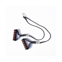 체육관 Lat 당겨 밧줄 Pully 케이블 기계 첨부 파일 삼두근 피트 니스 T-바 핸들 그립 장비 홈 조정 무게 운동, GRAY