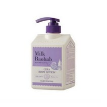 밀크바오밥 바디로션 베이비파우더향, 600ml, 4개