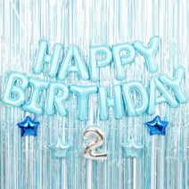 샤틴 알파벳 생일세트 - 블루, 1