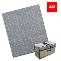 티지오 프리미엄 15T 캠핑매트 200x240cm / 매트 돗자리 야외 차박 텐트 그라운드시트 에어매트 캠핑 소풍, 15T 크림