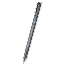 스테들러코리아 스테들러 308-02-9 피그먼트라이너 흑색 0.2mm 젤잉크펜