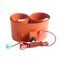 2023 전기 오일 드럼 실리콘 난방 벨트 밴드 히터 DIY 무 1740x250mm 2000W, 02 220V