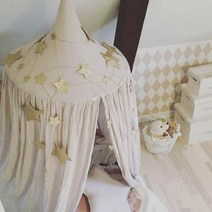 메리버드 북유럽 러블리 고깔 캐노피 아기방 꾸미기, 고깔캐노피:베이지