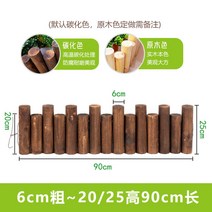 예쁜 방부목 담장 가림막 울타리 튼튼한 펜스 아파트 화분걸이대 야외 발코니 가림막 원목 가리개 사생활보호 울타리 베란다 테라스 마당 장미지지대 정원울타리 부식 방지 나무 더미 울타리 발코니 장식 실내 가구 못생긴 울타리 울타리 정원 울타리 안뜰 야외 조경, 6cm 두께 20/25 높이 90cm 길이