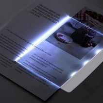 무선 LED 침대 휴대용 독서등 패널 북라이트
