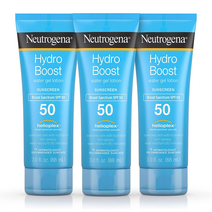 선크림 뉴트로지나 하이드로 부스트 보습 워터 젤 선크림 로션 SPF 503 플로즈