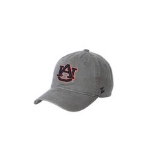 Zephyr 남성용 조절식 장학금 모자 차콜, Auburn Tigers, One Size_Charcoal
