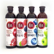 청정원 자연발효 홍초 발효숙성 식초음료 900ml, 1, 석류, 본상품선택
