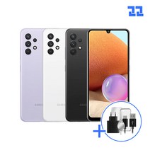 [삼성전자 정품 리퍼폰] 갤럭시 A32 64GB 액정+배터리+외관전체교체 무약정 공기계 알뜰폰 가능 LTE/5G 요금제 그대로 가능, 빠른 배송(3사공용), 기본사은품, 어썸 블랙