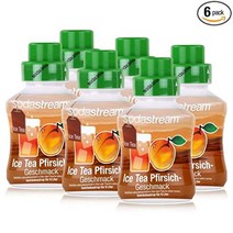소다스트림 아이스 티 피치 맛 375ml 6개 SodaStream Ice Tea Pfirsich