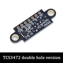 아두이노키트 프로그래밍 전자 아두이노 모듈 부품 arduino stm32 실험실용 tcs34725 컬러 센서 인식 모듈 rgb 개발 보드 iic, 이중 구멍 버전