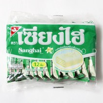 태국 상하이 크림 웨이퍼 바닐라 sanghai cream wafers 72g 월드푸드, 1개