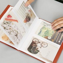 대용량 사진첩 옛날사진앨범 10cm x 15cm 인덱스 디카, 상품선택, 레드