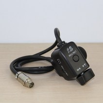 유튜브 8핀 fuji 또는 canon 전문 방송 카메라의 렌즈용 줌 컨트롤이 있는 삼각대 핸들 캠코더 eng 컨트롤러