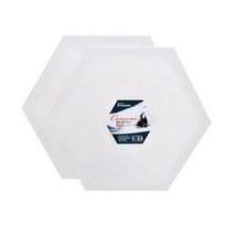 아트메이트 모양캔버스 육각형 20cm, 6개
