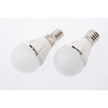 룩스램 LED 미니크립톤 4W 전구 램프 다용도 인테리어 조명 E14 E17 주광 전구색, E14/전구색(2700K)